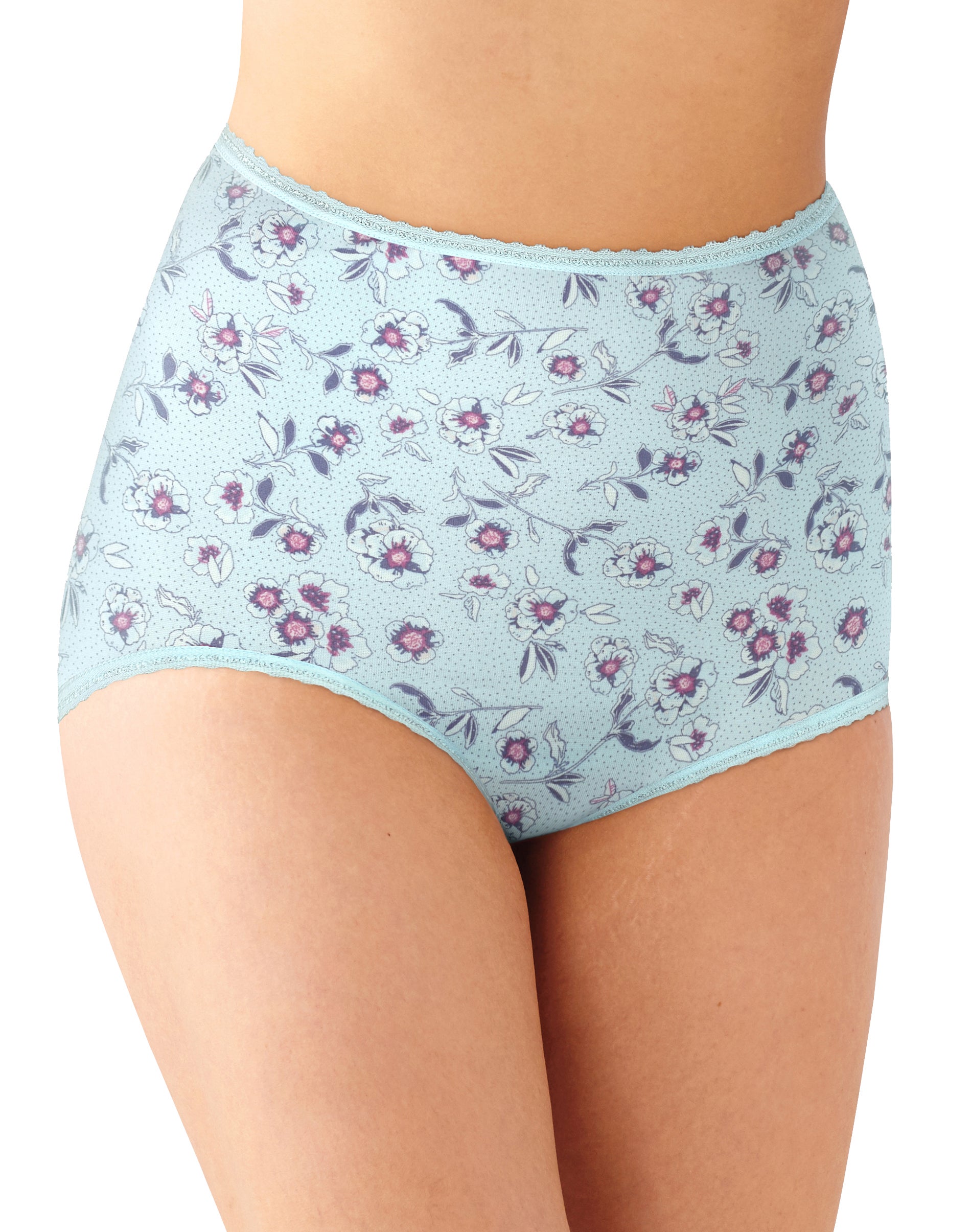 Buy Bali Womens Skimp Skamp Hi-Cut Brief 3-Pack Style-DFSKH3 Online at Lowest Price in India