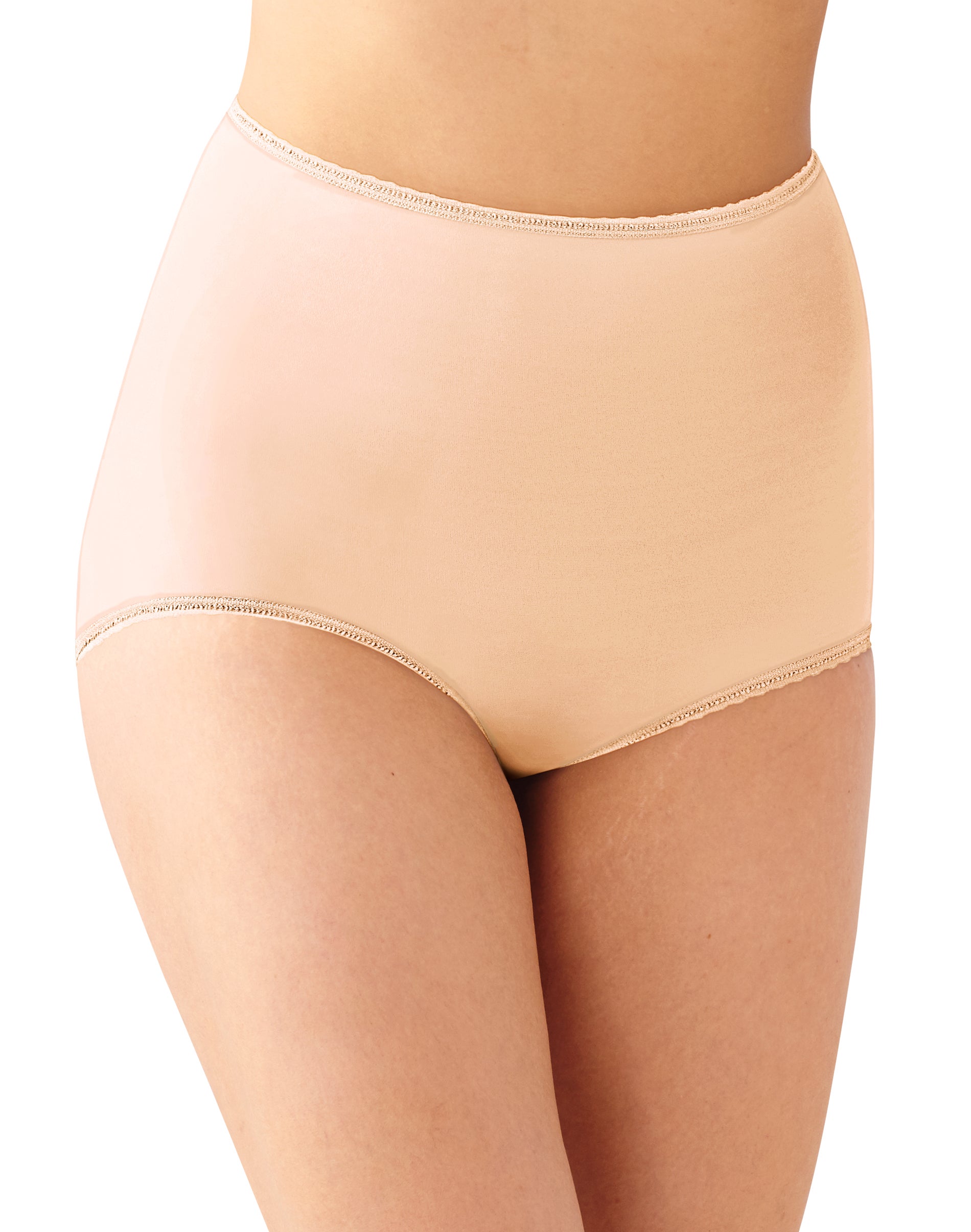 Bali Skimp Skamp Brief Panty Sandshell 6 Women's
