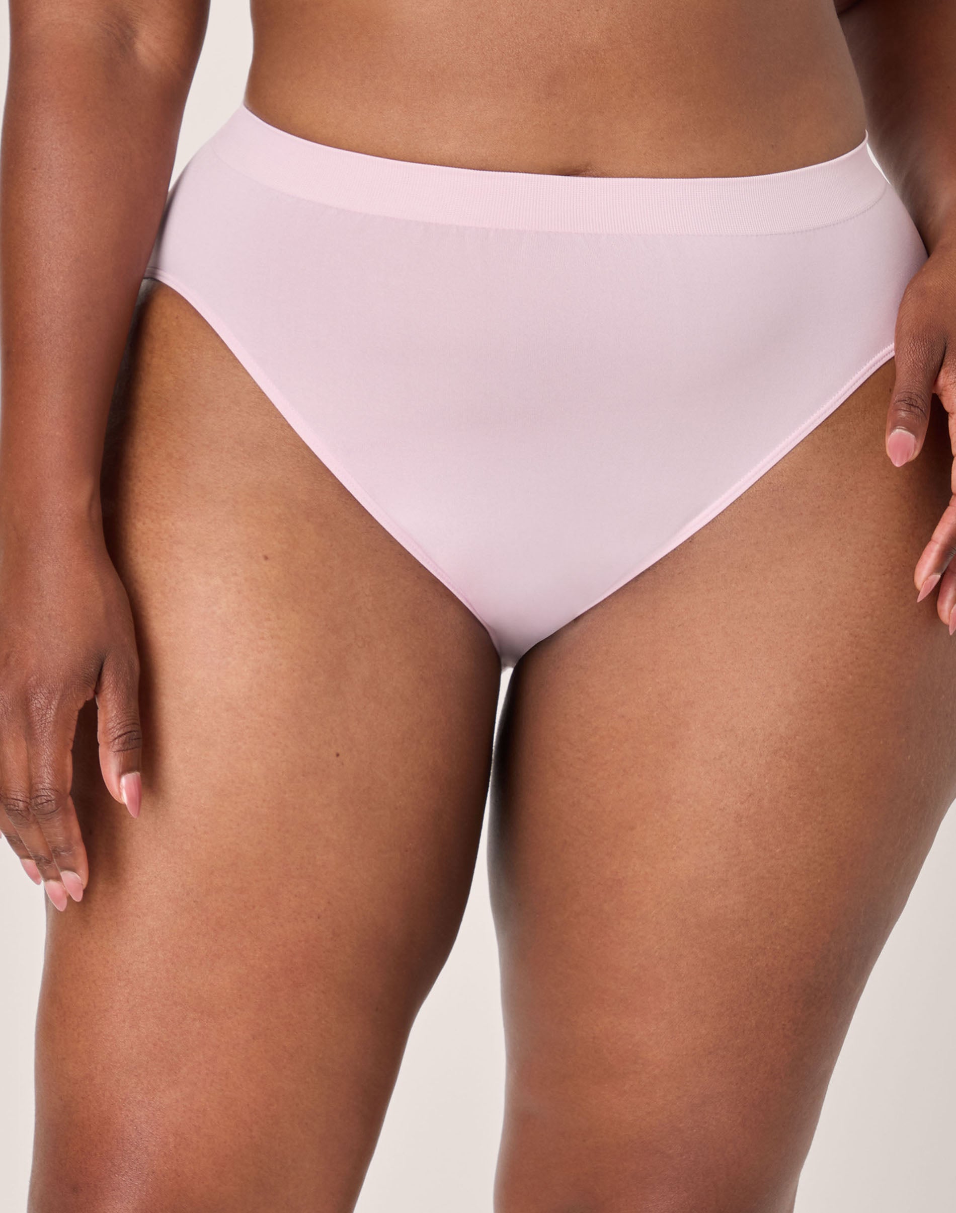 Bali Comfort Revolution Hi Cut Brief Raspberry Icing 11 Women's