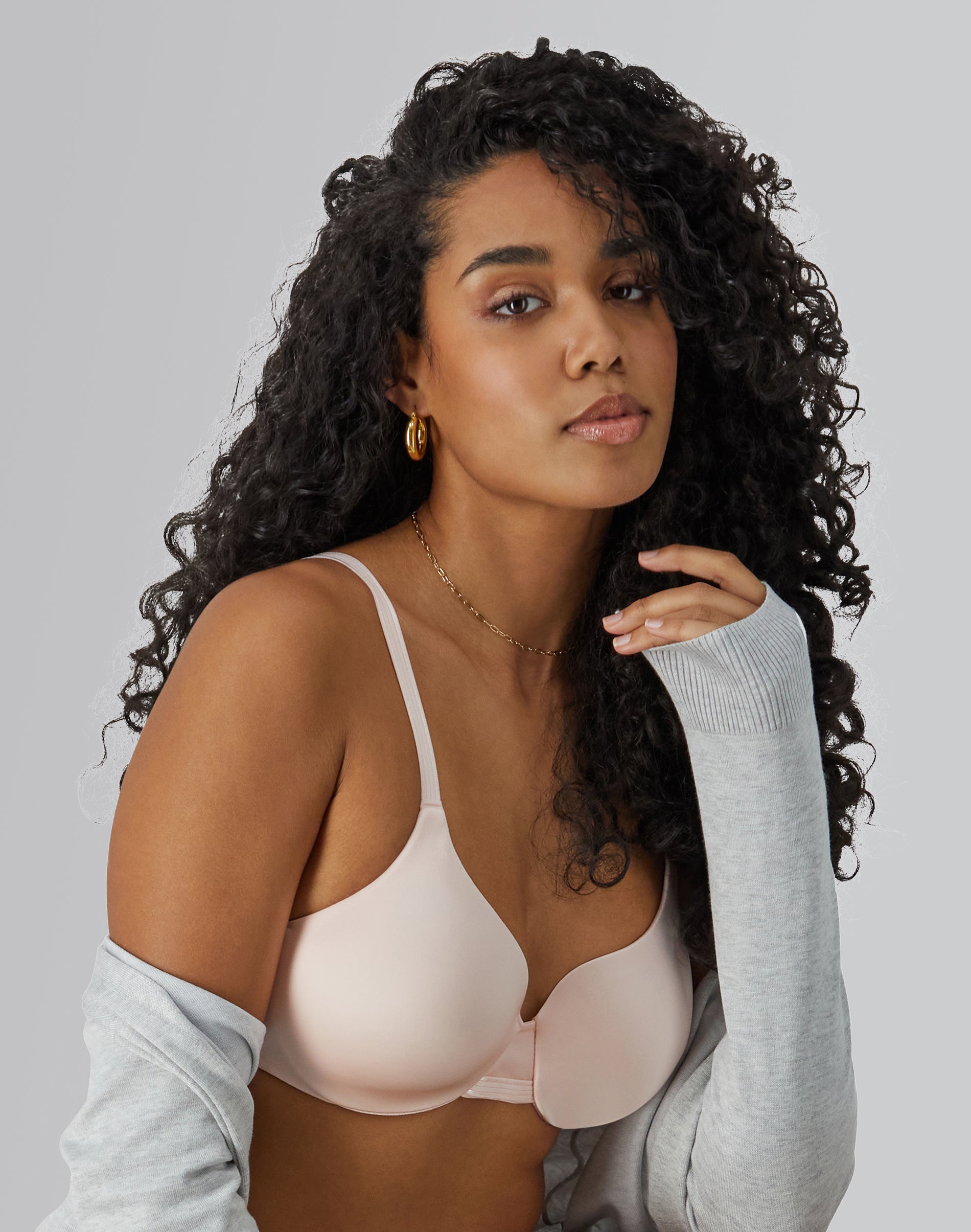 Bali One Smooth Bra Smoothing & Concealing U Underwire Contour Full Coverage NWT