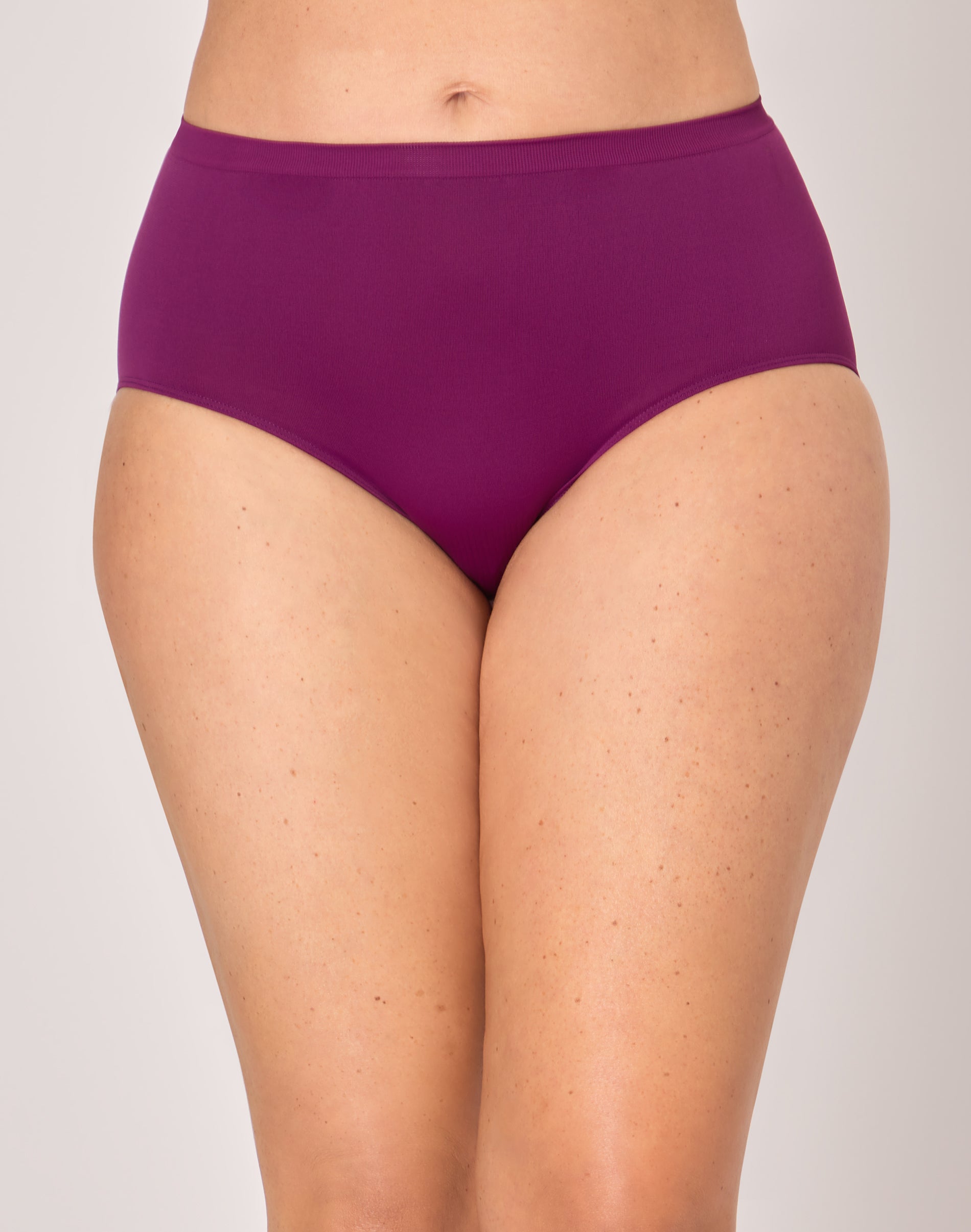Bali Comfort Revolution Seamless Brief Autumn Orchid 7 Women's