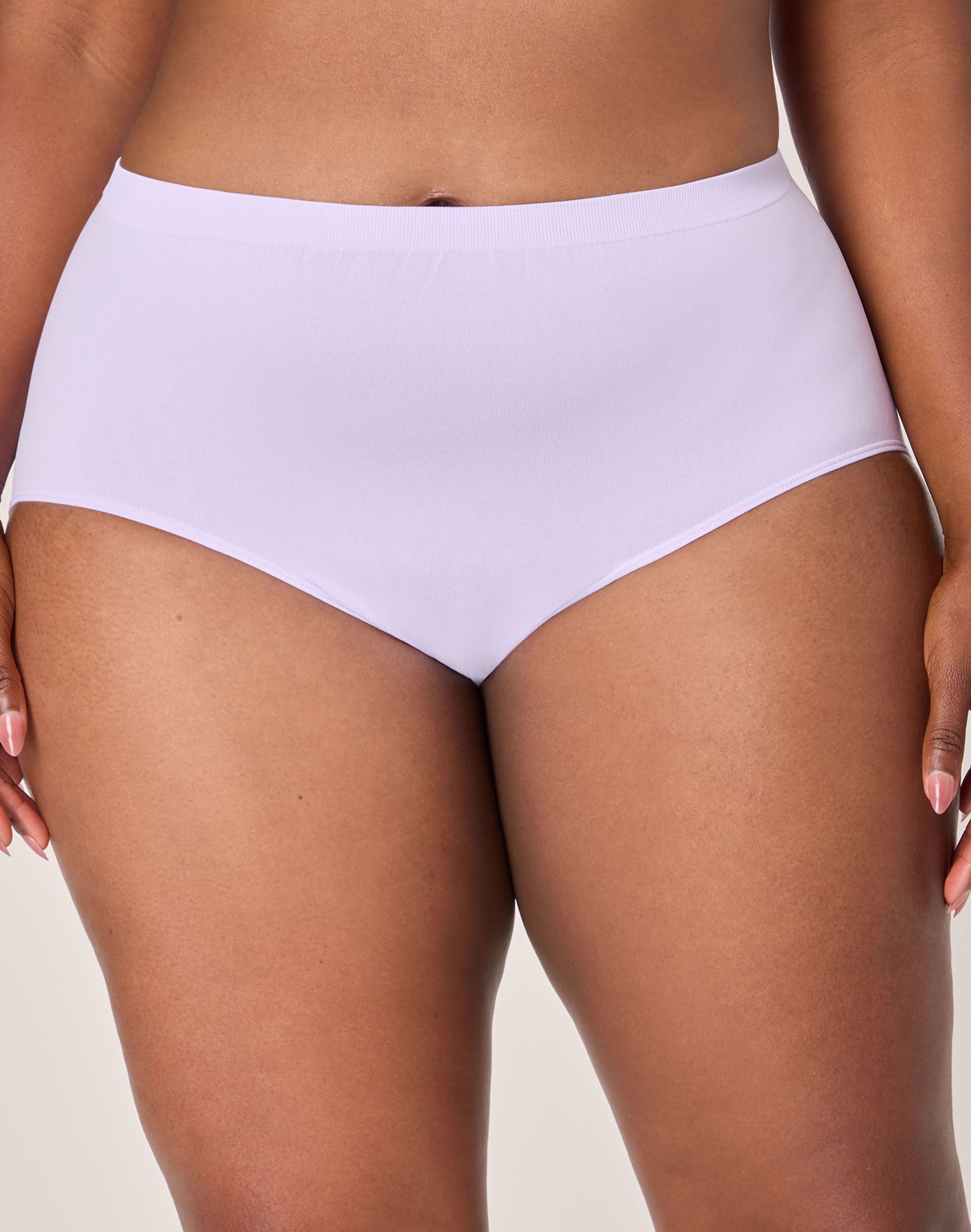 Bali Comfort Revolution Seamless Brief Lilac Wash 7 Women's