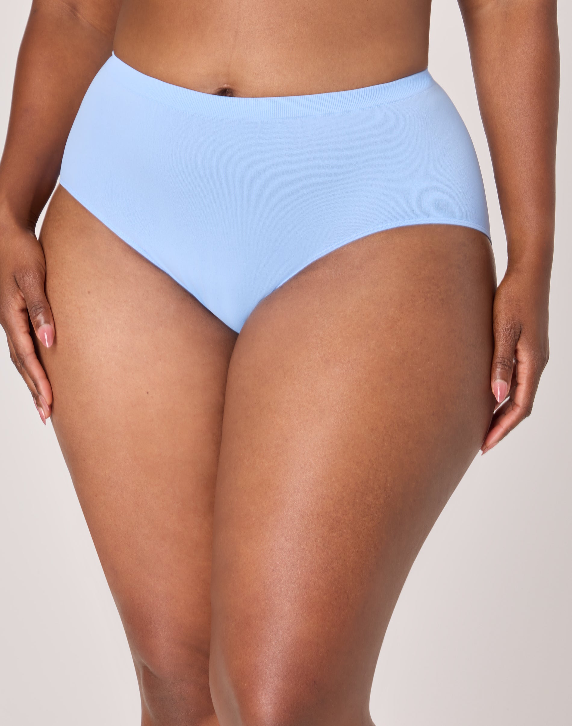 Bali Comfort Revolution Seamless Brief Zen Blue 9 Women's