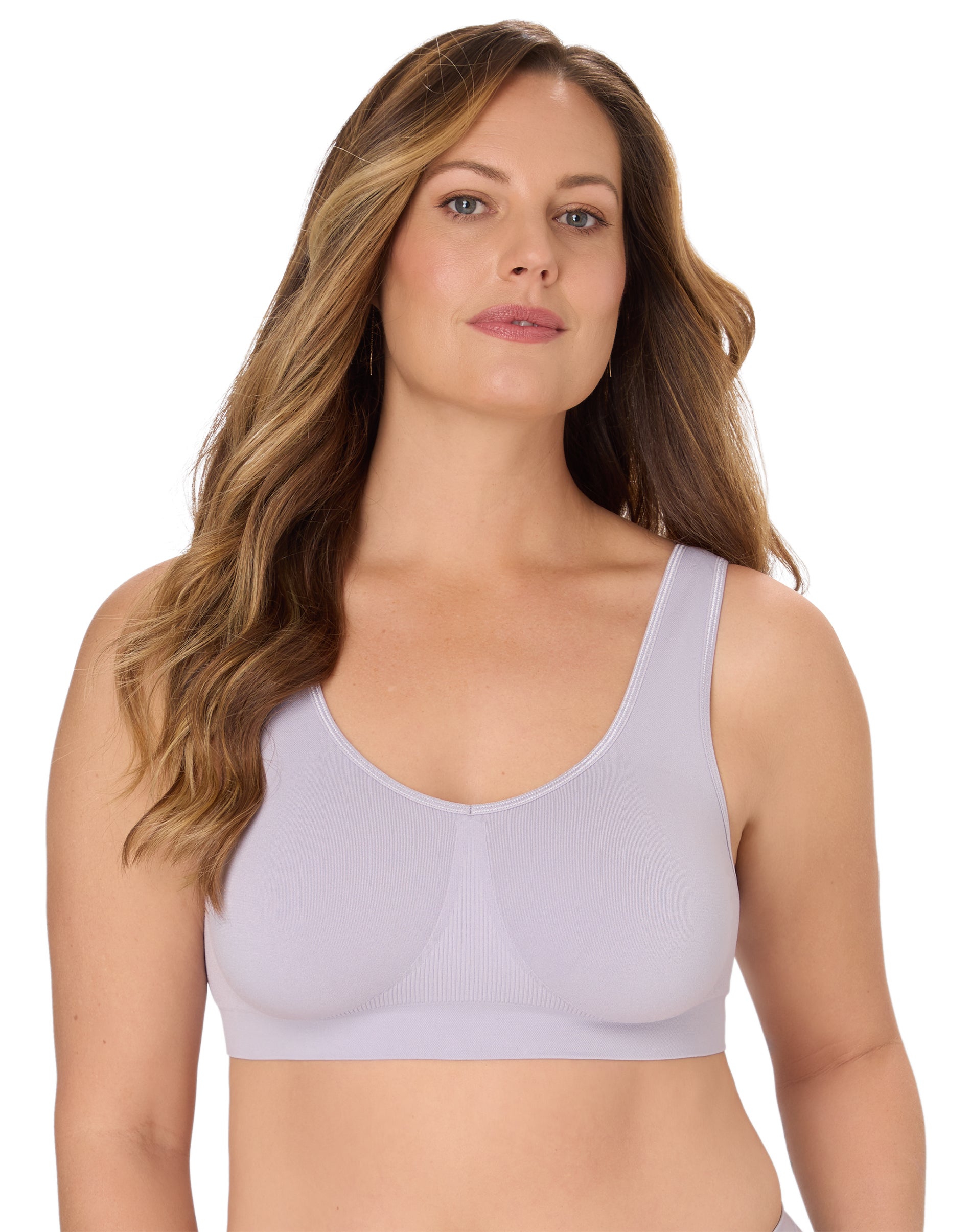 Bali One Smooth U Support Bralette Whisper Violet 2XL