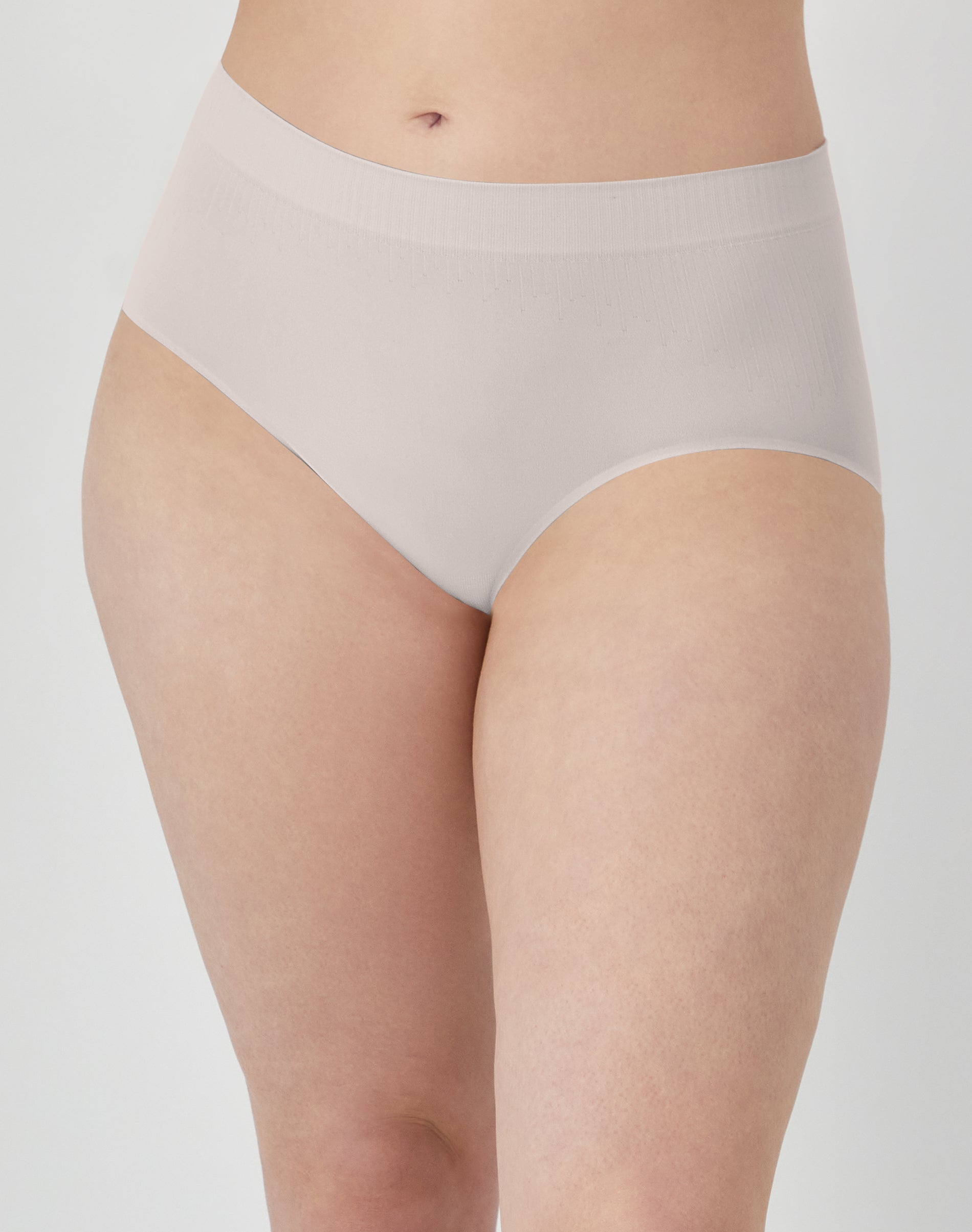 Bali Comfort Revolution Modern Seamless Brief Evening Blush 5 Women's