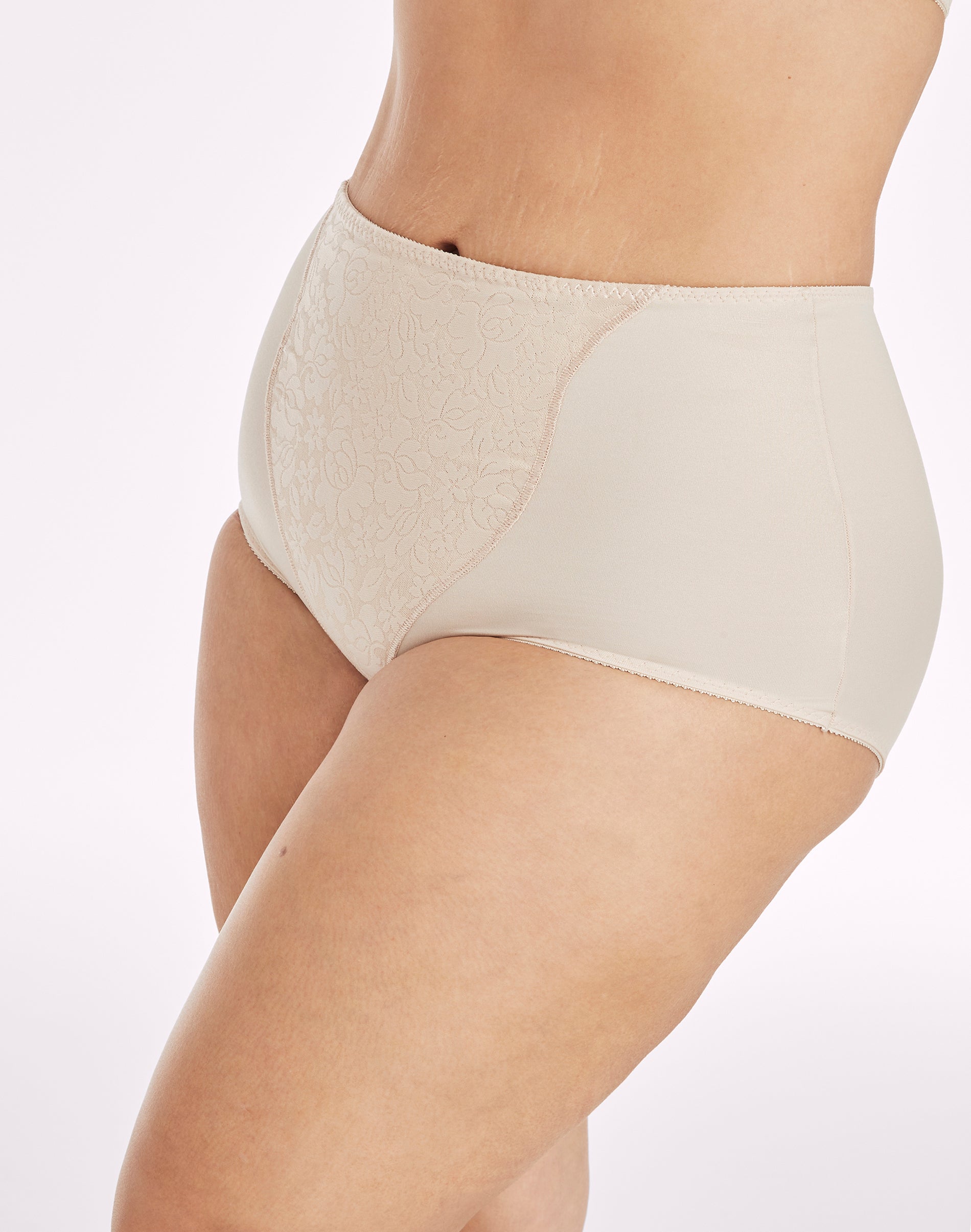 Bali Cotton Light Control Shapewear Brief Dfx037 2-Pack Bali Smoothers Bali Cotton Light Control Shapewear Brief Dfx037 2-Pack Bali Smoothers